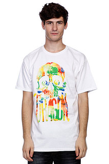 Футболка Dragon Watercolor Skull Tee S11 Ss White