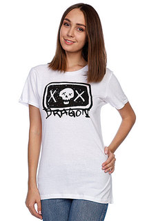 Футболка женская Dragon Sketchy Girls Tee S11 White