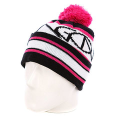 Шапка с помпоном Dragon Fanatic Beanie Black