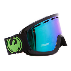 Маска Dragon D2 Frame Jet Lens Green Ionized + Yellow Blue Ionized