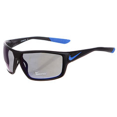 Очки Nike Ignition R Matte Black/Game Royal Grey W/Blue Night Flash Lens