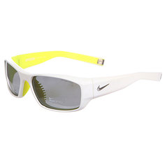Очки Nike Brazen Grey W/ Silver Flash Lens White/Electric Yellow