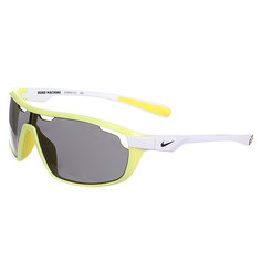 Очки Nike Road Machine Grey Lens Electric Yellow/White