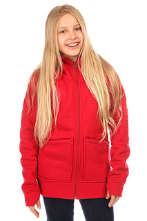 Толстовка сноубордическая детская Burton Journey Flc Chili Pepper Heather