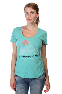 Футболка Roxy Scoopteed J Tees Agate Green