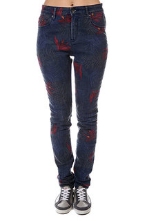 Штаны женские Roxy Suntrip Hw Pri J Pant Midnight Palm Option