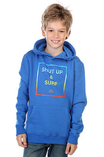 Кенгуру детское Quiksilver Hood Shut Up Youth Victoria Blue