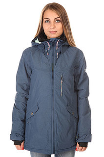 Куртка женская Roxy Wildlife Jk J Snjt Ensign Blue