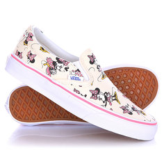 Слипоны женские Vans Classic Slip On Disney Minnie Mouse