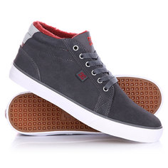 Кеды кроссовки высокие DC Council Mid Wnt Shadow/True Red