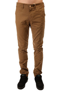 Штаны прямые TrueSpin Chino Pant Brown