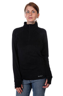 Термобелье (верх) женское Burton Wb Expdtn 1/4 Zip True Black