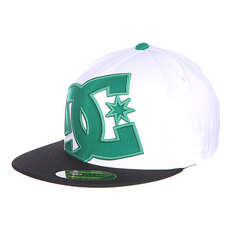 Бейсболка DC Ya Heard Hats White/Cadmium