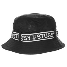 Панама Stussy Band Bucket Hat Black