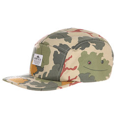 Бейсболка пятипанелька Penfield Casper Cap Vine Camo Olive