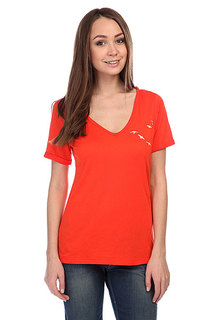 Футболка женская Roxy Newvb J Tees Fiery Orange