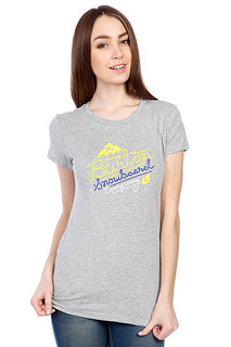 Футболка женская Burton Wmn Winchester Heather Grey