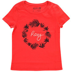 Футболка детская Roxy Little basic tee Bright Pink