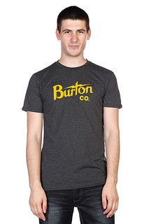 Футболка Burton Bolt Slim Heather True Black