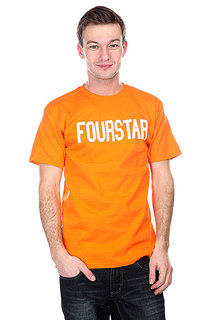 Футболка Fourstar League Orange