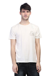 Футболка Quiksilver Garment Dyed E5 Tees Snow White