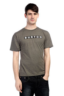 Футболка Burton Mb Vault Ss Rpet Olive Night Heather