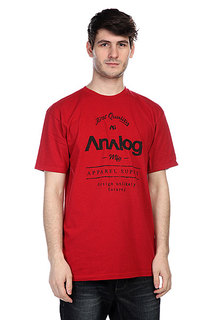 Футболка Analog Ag The Goods Ptd Ss Cardinal