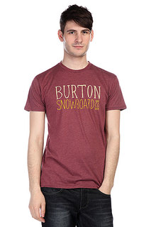 Футболка Burton Battery Slim Heather Crimson