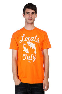 Футболка Lost Locals Only Orange