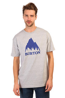 Футболка Burton Mns Classic Mtn Heather Grey