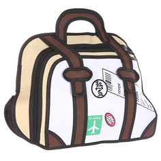 Сумка Jump from paper 2D Travaller White/Biege/Black