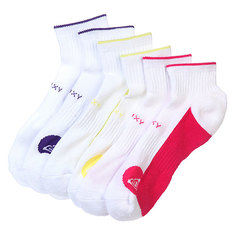 Носки средние женские Roxy 3pk Cont. Sole White