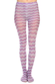 Колготки женские Roxy Pixeled Stripe Tight Magenta