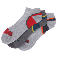 Носки низкие DC Low Cut Two Ton Heel Design Gray Heather