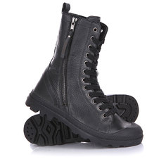 Ботинки женские Palladium Pampa Hi Rise L Zip Black
