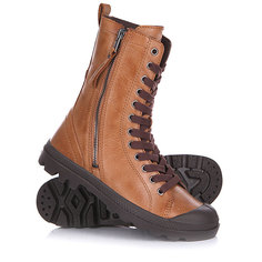 Ботинки женские Palladium Pampa Hi Rise L Zip Copper Kettle/Chocolate