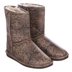 Угги женские Bearpaw Emma Short Natural Snake