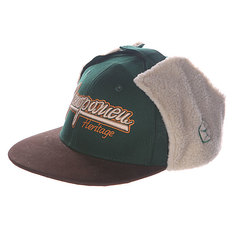 Бейсболка Запорожец Dog-Ears Snapback Embroidery Green