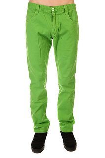 Штаны прямые Urban Classics 5 Pocket Pants Limegreen