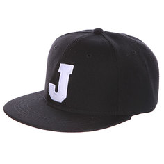 Бейсболка с прямым козырьком Truespin Abc Black J
