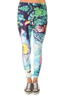 Леггинсы женские Look Alice In Wonderland Multi