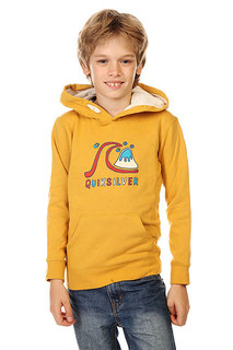 Толстовка кенгуру детская Quiksilver Hoodiekidsbuboy Golden Spice