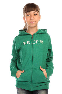 Толстовка классическая детская Burton Her Logo Fz Heather Ultramarine