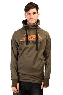 Толстовка сноубордическая Anteater Hoodie Softshell Green