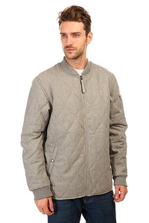 Бомбер DC Shoes Bombing Wool Jckt Heather Grey