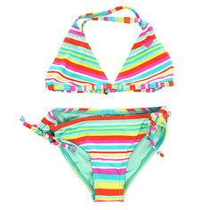 Купальник детский Roxy Halter Set Stripe Turq
