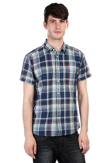 Рубашка в клетку Quiksilver Hythe Dark Denim