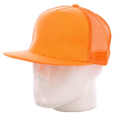 Бейсболка с сеткой True Spin 5 Panel Trucker Neon/Orange