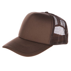 Бейсболка с сеткой Truespin Basic Trucker Brown