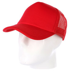 Бейсболка с сеткой True Spin Basic Trucker Red